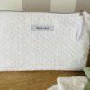 Trousse de toilette broderie anglaise