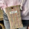 Pochette à portable toile de jute – Image 2