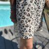 Robe de plage Tube léopard M/L – Image 3