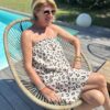 Robe de plage Tube léopard M/L