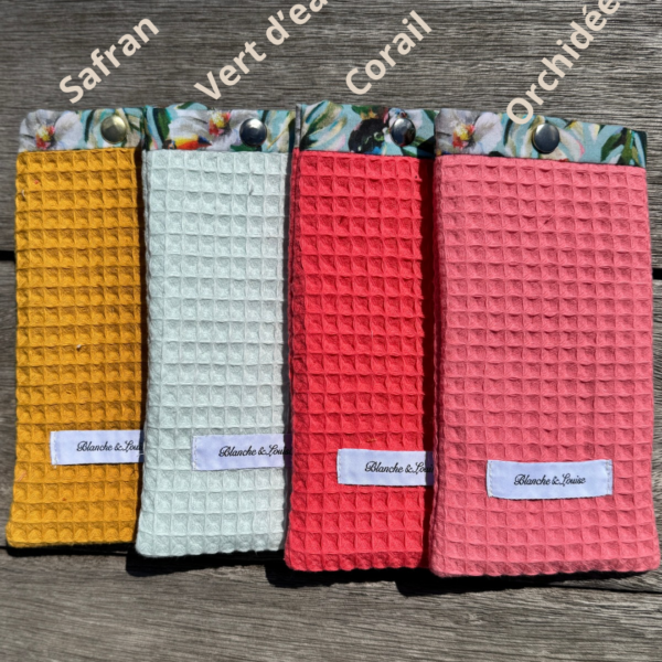 Etui à lunettes nid d’abeille