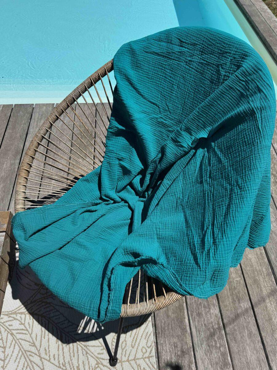 Fouta/pareo émeraude – Image 2