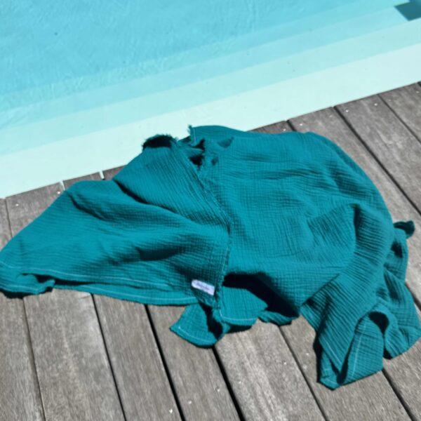 Fouta/pareo émeraude