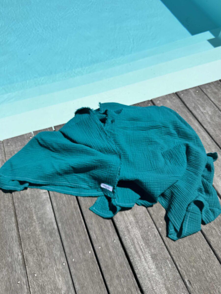 Fouta/pareo émeraude