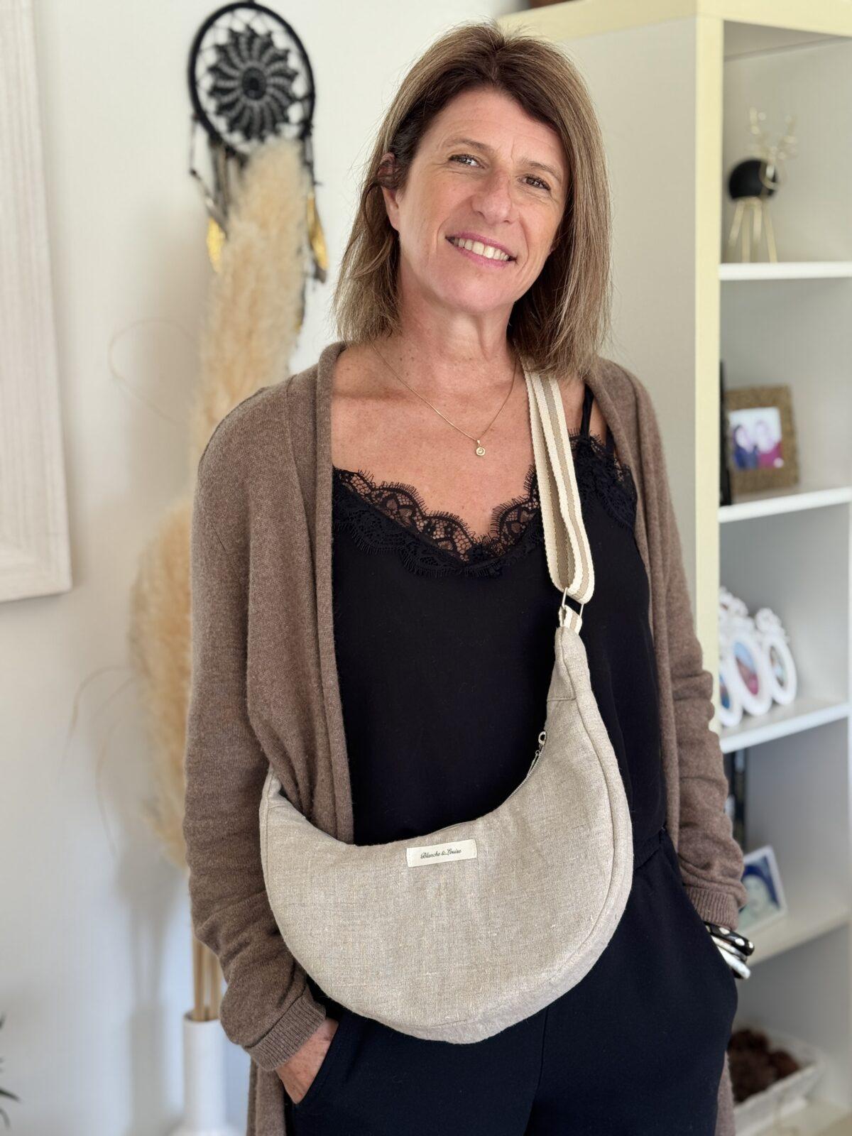 Sac demi-lune Lin