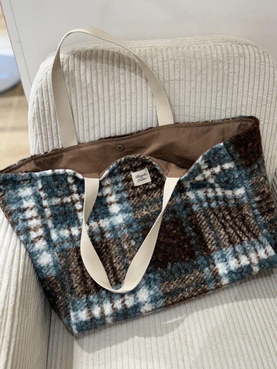 Tartan bleu acier – Image 2